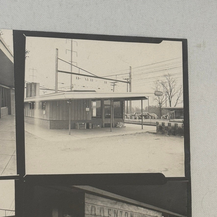 Vintage Pennsylvania Railroad Photo Contact Sheet Photograph Al Paul Lefton