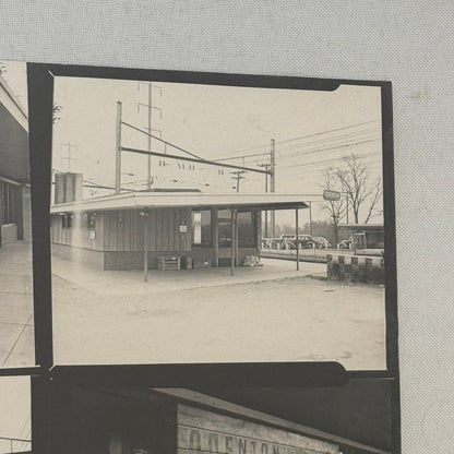 Vintage Pennsylvania Railroad Photo Contact Sheet Photograph Al Paul Lefton