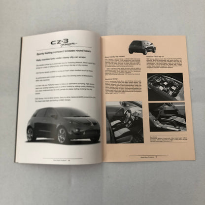 2001 Mitsubishi Concept Car Prototype Press Kit Tokyo Motor Show JDM CZ-3 SUP +