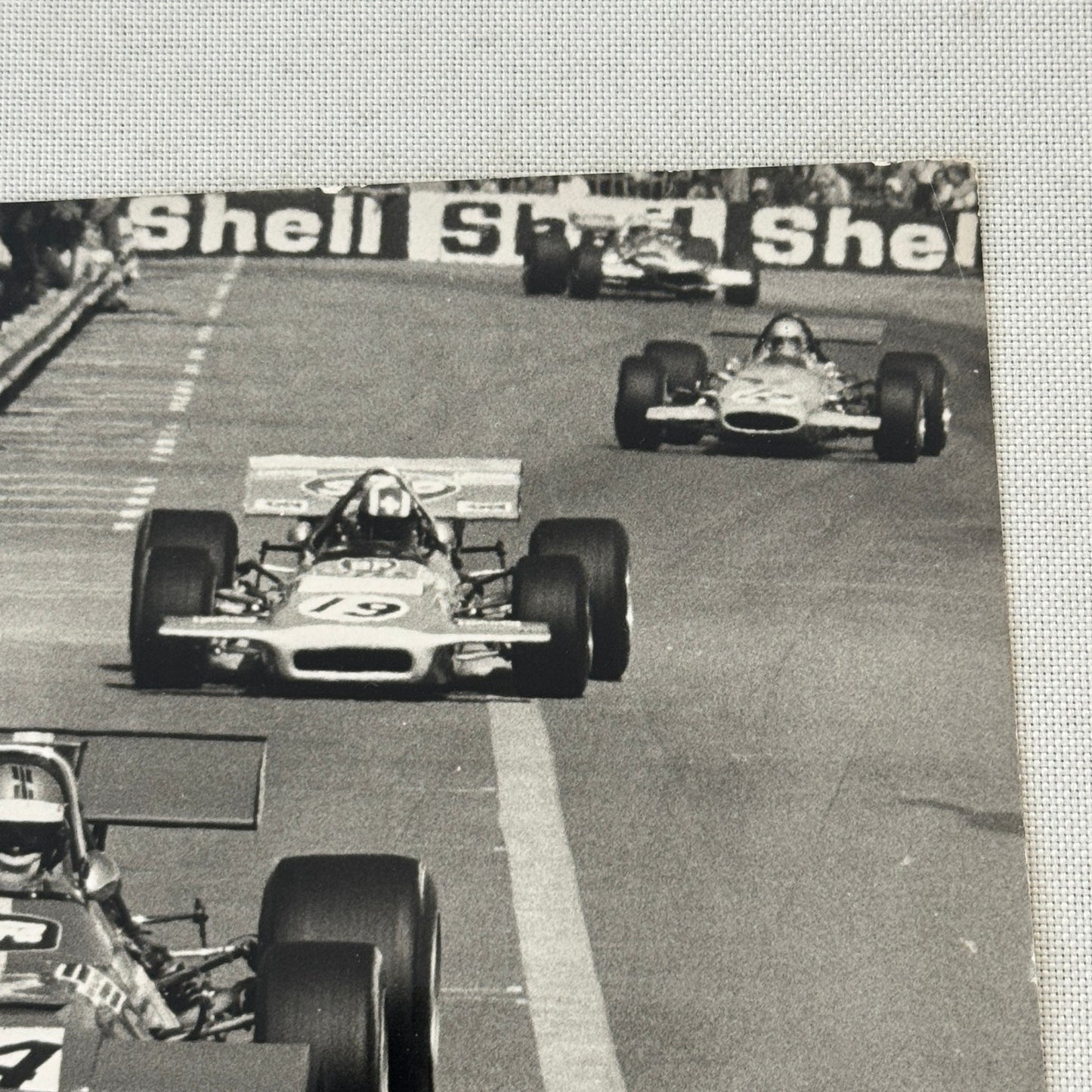 1970 Monaco Grand Prix Racing Photo Photograph Jochen Rindt Jo Siffert