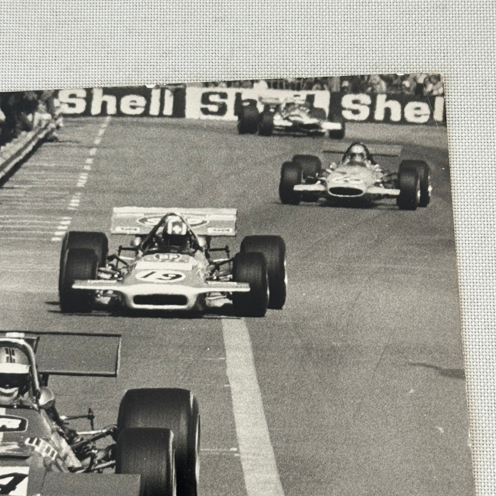 1970 Monaco Grand Prix Racing Photo Photograph Jochen Rindt Jo Siffert