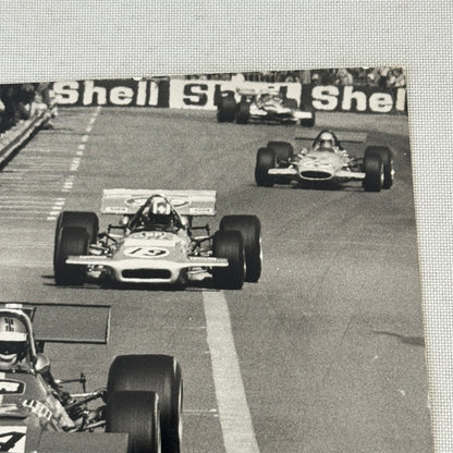 1970 Monaco Grand Prix Racing Photo Photograph Jochen Rindt Jo Siffert