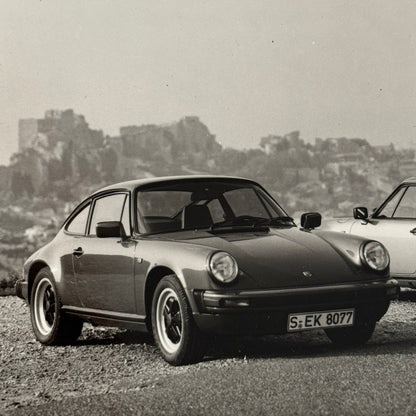 Vintage Porsche 911 Car Photo Photograph Print