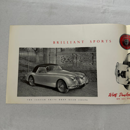 Jaguar XK150 Drophead Convertible and Fixed Head Coupe Sales Brochure Catalog