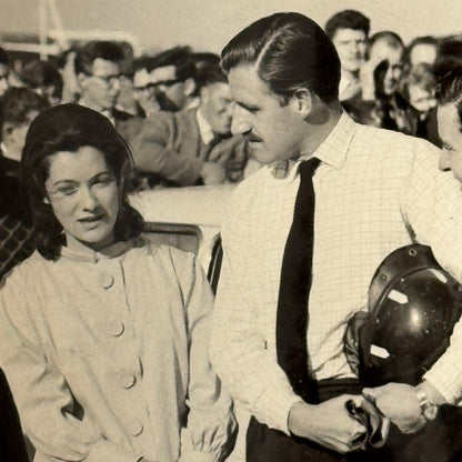 Graham Hill Racing Driver Vintage Photo Photograph Print Motorsport