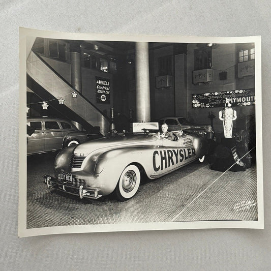 1941 Chryler Indianapolis Motor Speedway Indy Pace Car Photo Modern Print