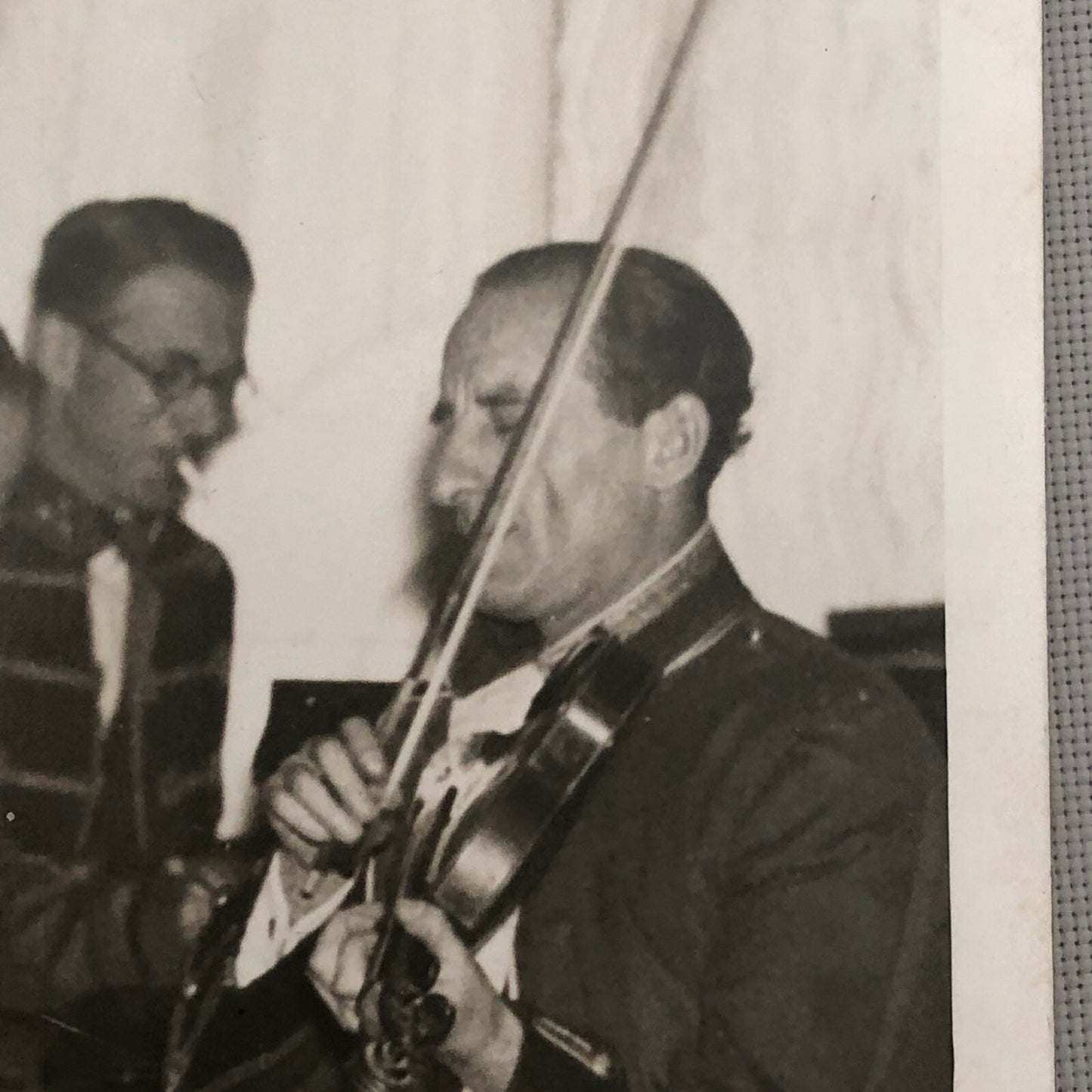Vintage Press Photo photograph Christopher Stone Conducting Orchestra 1933 UK