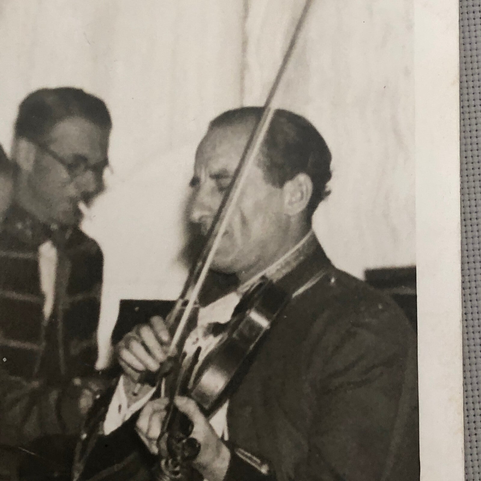 Vintage Press Photo photograph Christopher Stone Conducting Orchestra 1933 UK