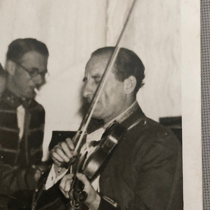 Vintage Press Photo photograph Christopher Stone Conducting Orchestra 1933 UK