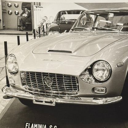 Lancia Flaminia Super Sport Zagato Car Photo Photograph Print Vintage