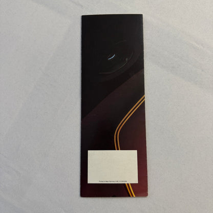 1982 BMW Motorcycle Bike Exterior Color Option Brochure  R65 R100 R80 GERMAN