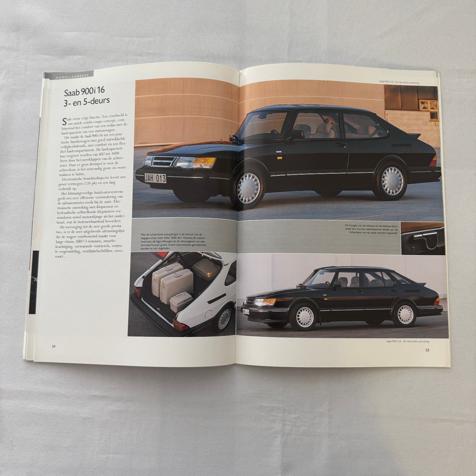 1992 Saab 900 Car Sales Brochure Catalog 900i 900 Cabriolet 900 Turbo DUTCH