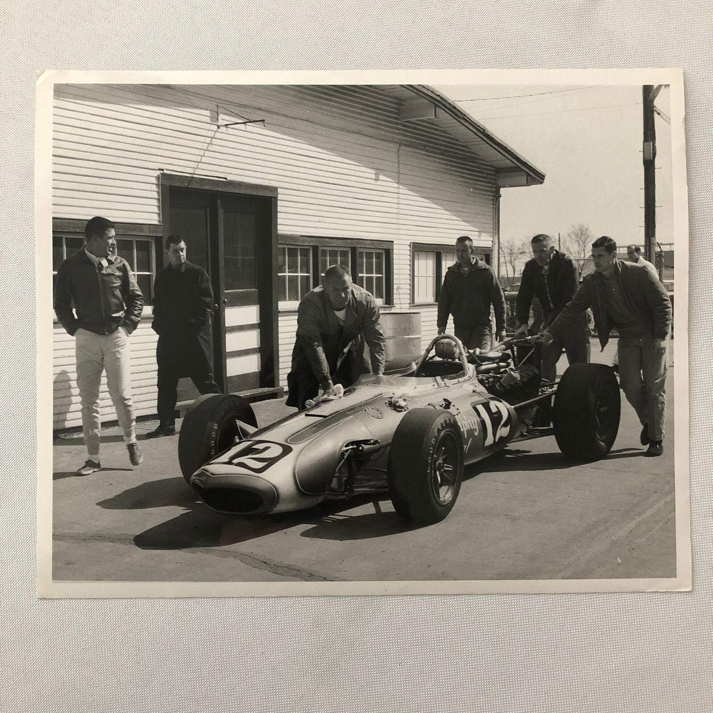 Roger McCluskey Indianapolis 500 Indy 500 Racing Photo Photograph Eagle Goodyear