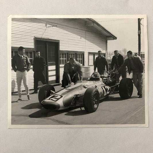 Roger McCluskey Indianapolis 500 Indy 500 Racing Photo Photograph Eagle Goodyear
