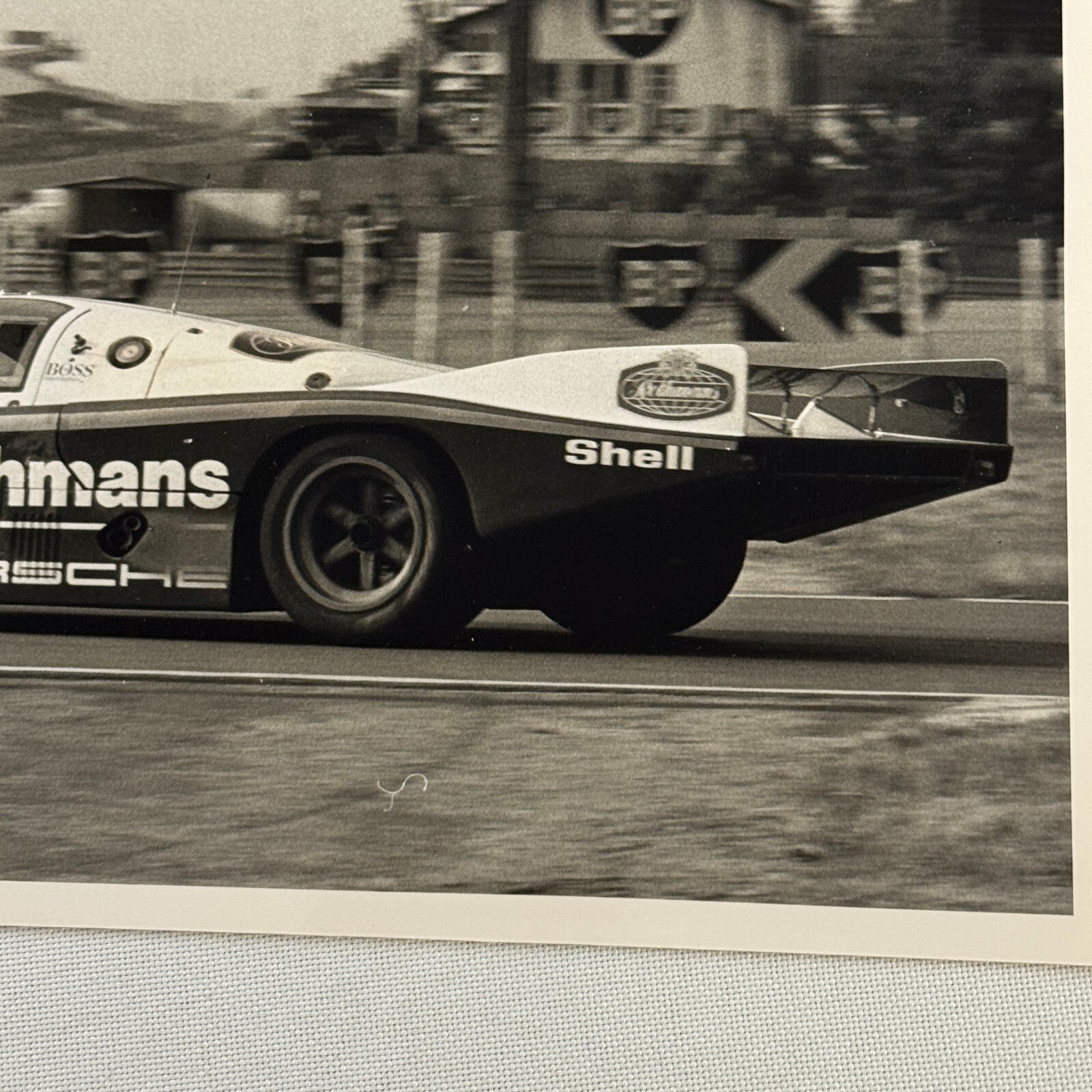 Porsche 956 Rothmans Racing Car Vintage Photo Photograph Print