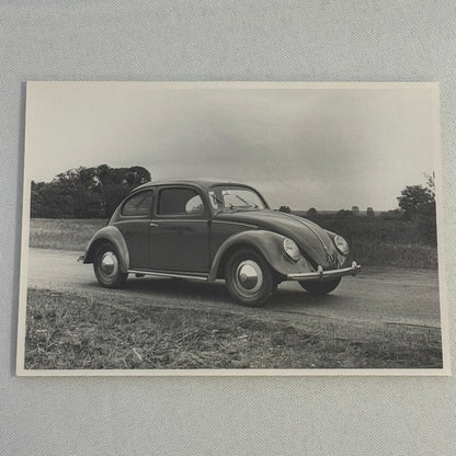 Vintage Volkswagen Beetle Coupe VW Automobile Photo Photograph Print