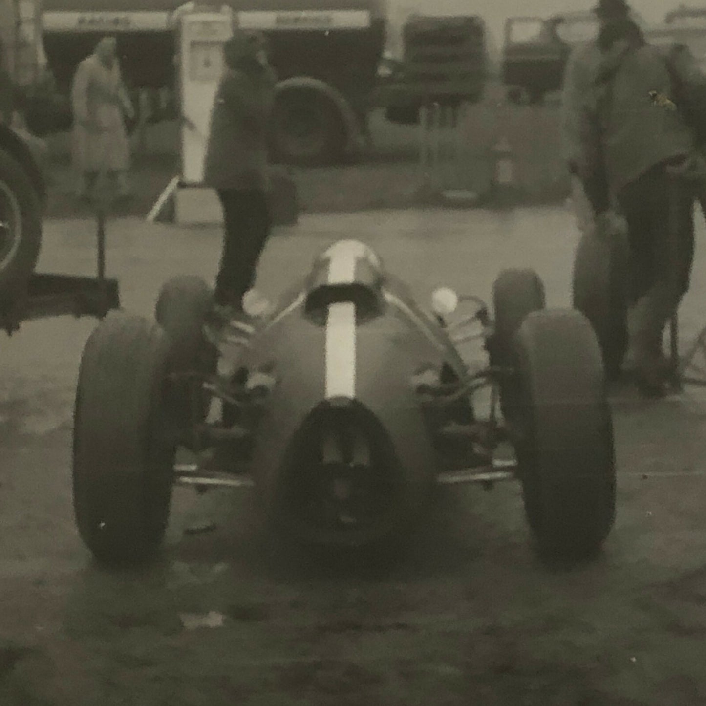 Vintage Racing Car Photo Photograph Print Motorsport