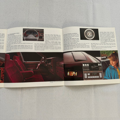 1988 Chrysler New Yorker Car Sales Brochure Catalog Advertising Landau