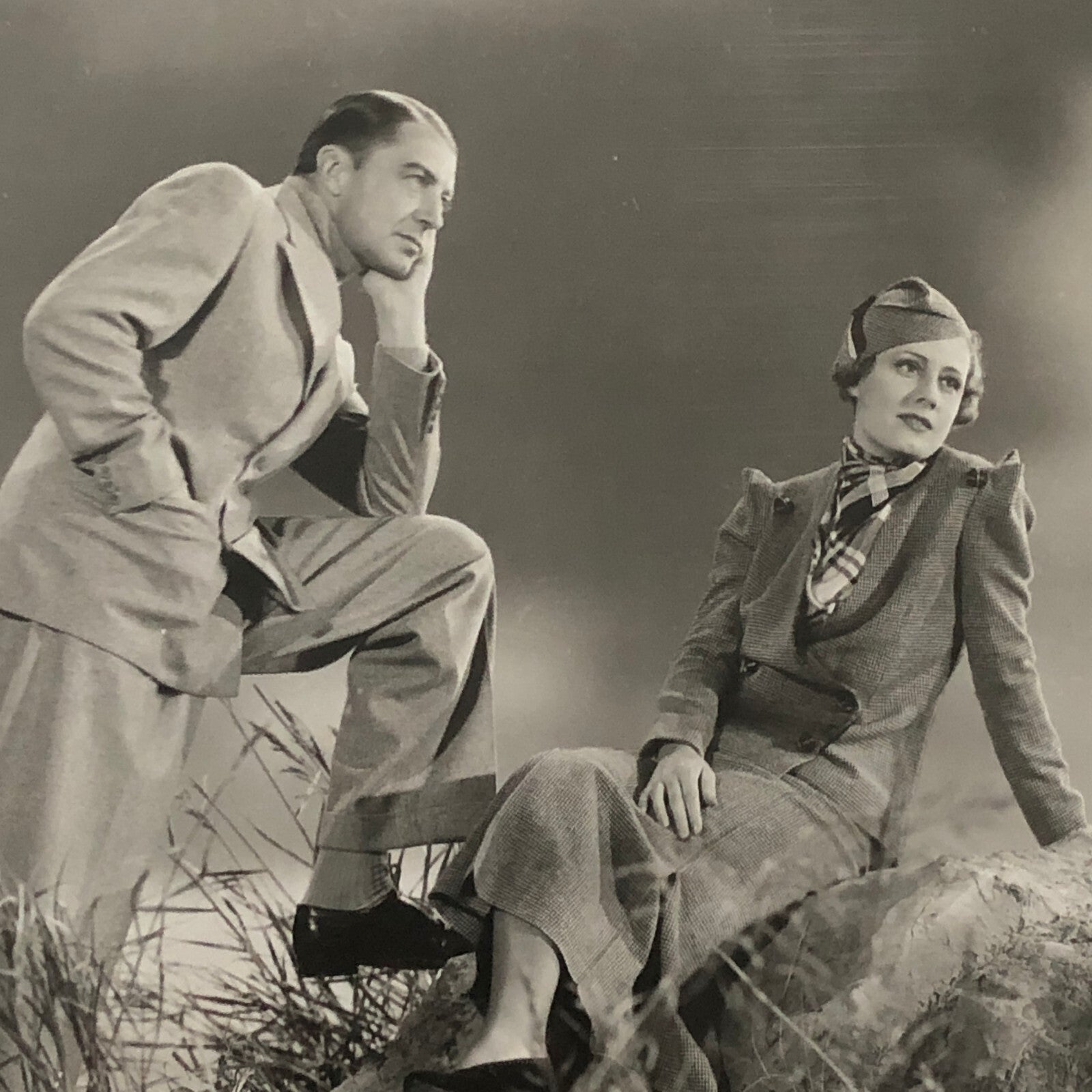 Vintage Movie Still Photo Photograph Print Actor Actress Clive Brook