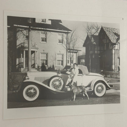 1932 Auburn Car Jean Harlow Photo Photograph Vintage Image Modern Print