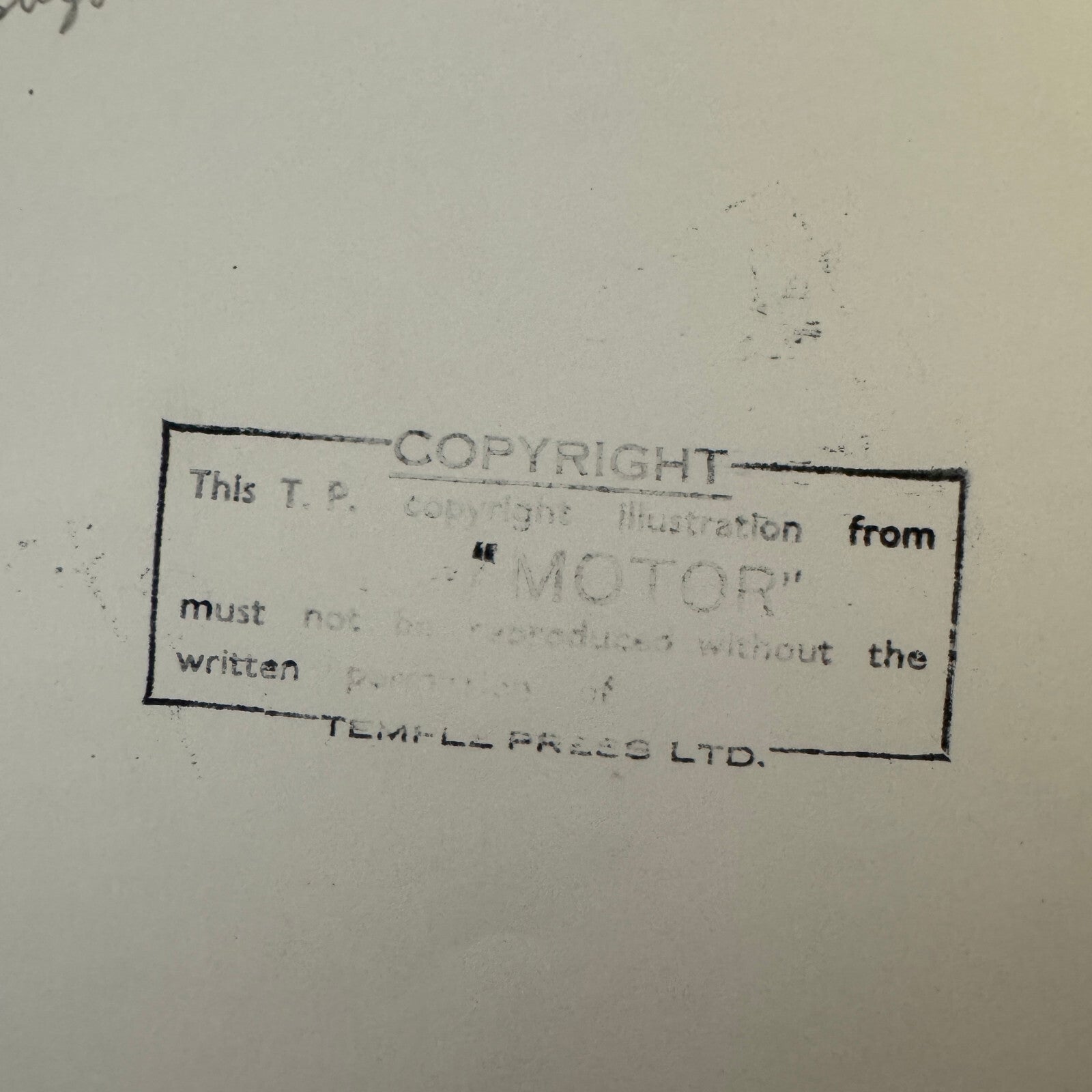 Bugatti Car at 1922 Tourist Trophy TT Race Racing Photo Photograph Vintage