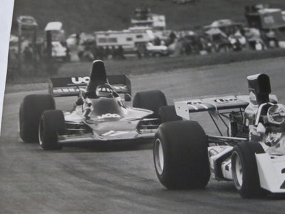 Vintage Canadian Grand Prix Racing Photograph Photo Jackie Oliver UOP Shadow +