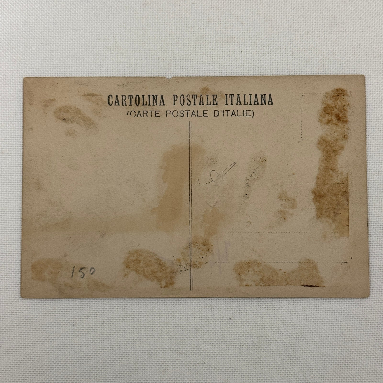 Antique Car Automobile Men Italian Real Photo Postcard RPPC Photograph
