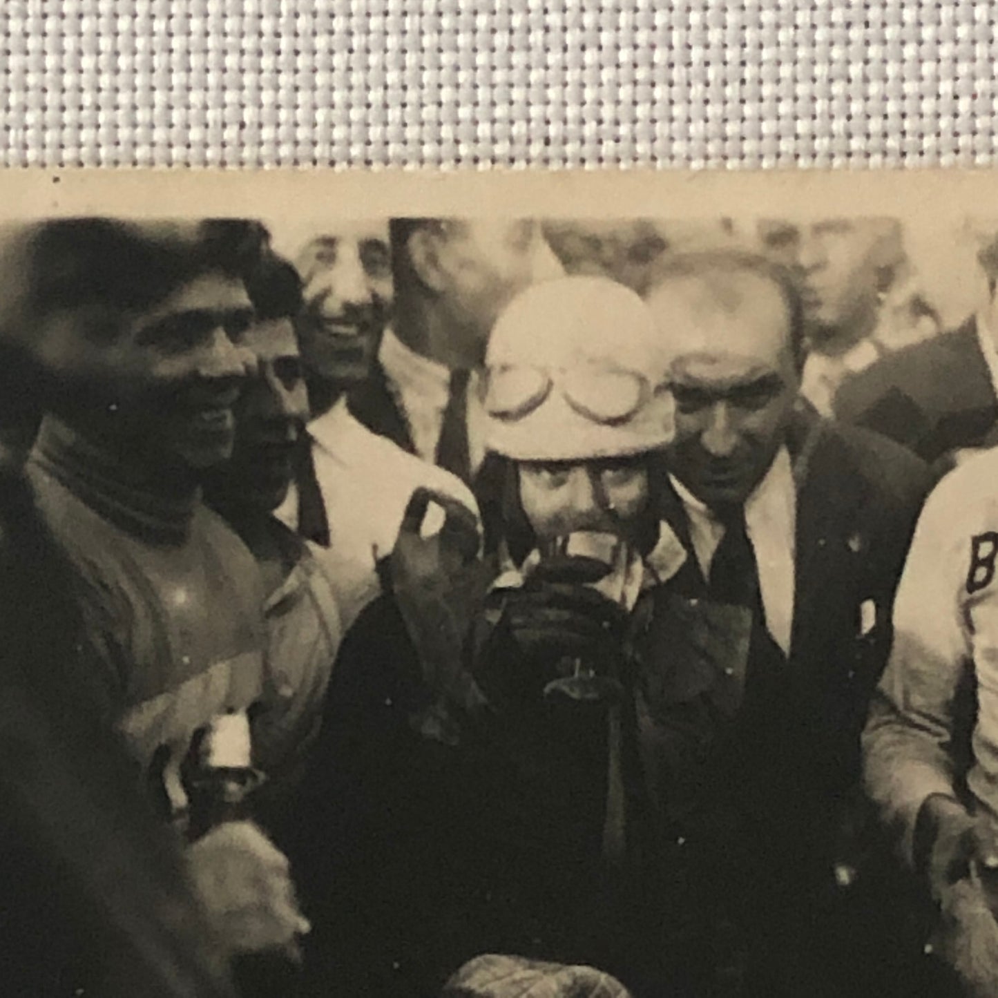 Vintage Motorcycle Bike Racing Photo Photograph Snapshot