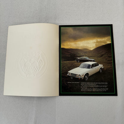 Jaguar XJ6 and XJ12 Car Sales Brochure Catalog Advertising 1978