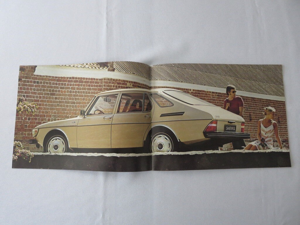 1977 Saab Press Kit Brochure w/ Photos 99 EMS 99 GLE 99 GL 2 4 5 Door 