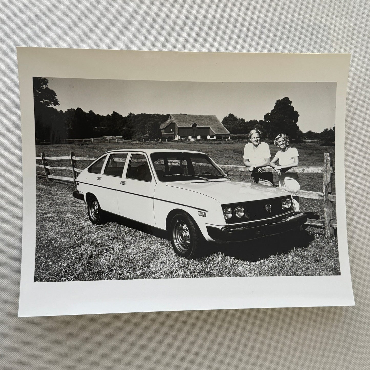1977 Lancia Press Kit Brochure Photos Beta HPE Coupe Scorpion Sedan + 