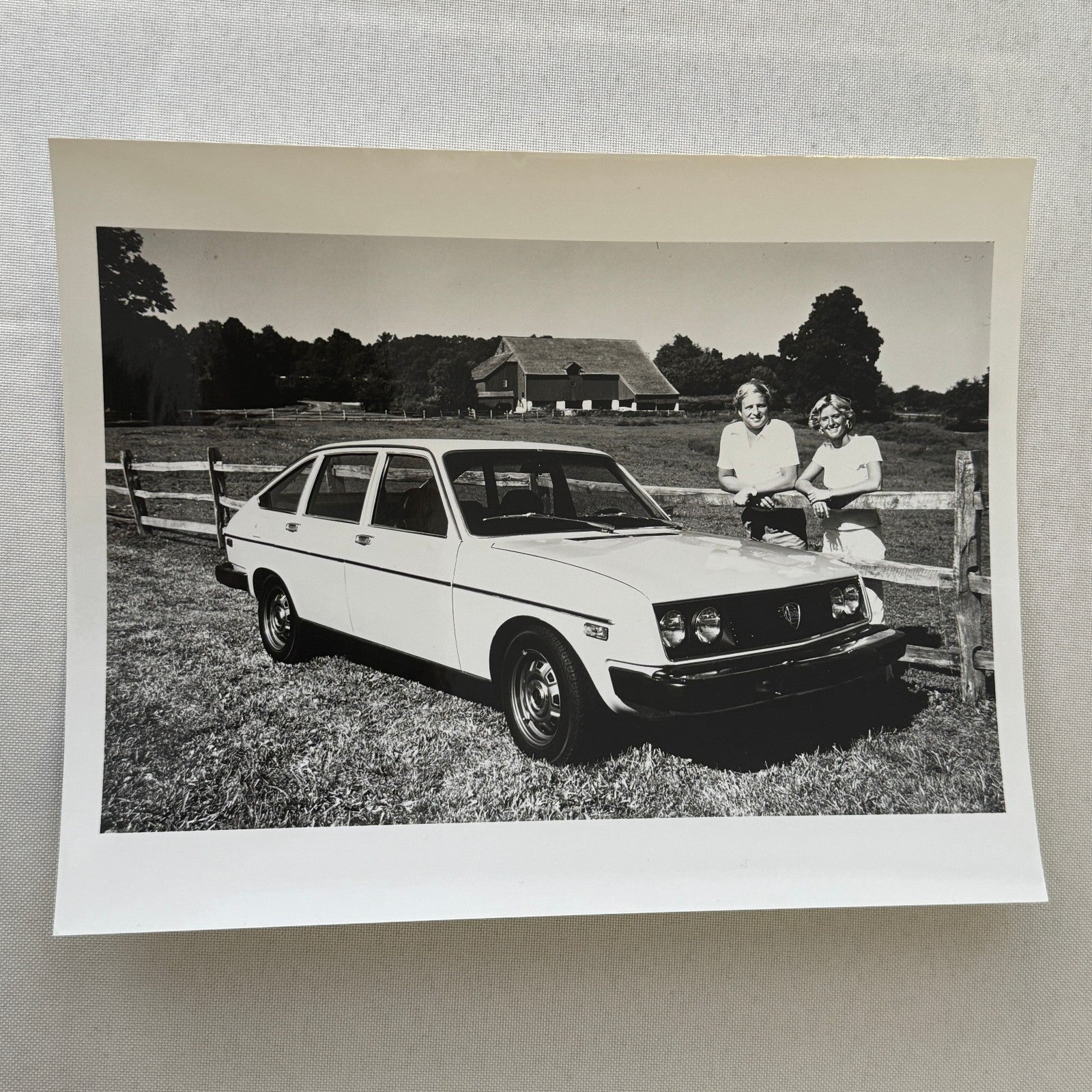 1977 Lancia Press Kit Brochure Photos Beta HPE Coupe Scorpion Sedan + 
