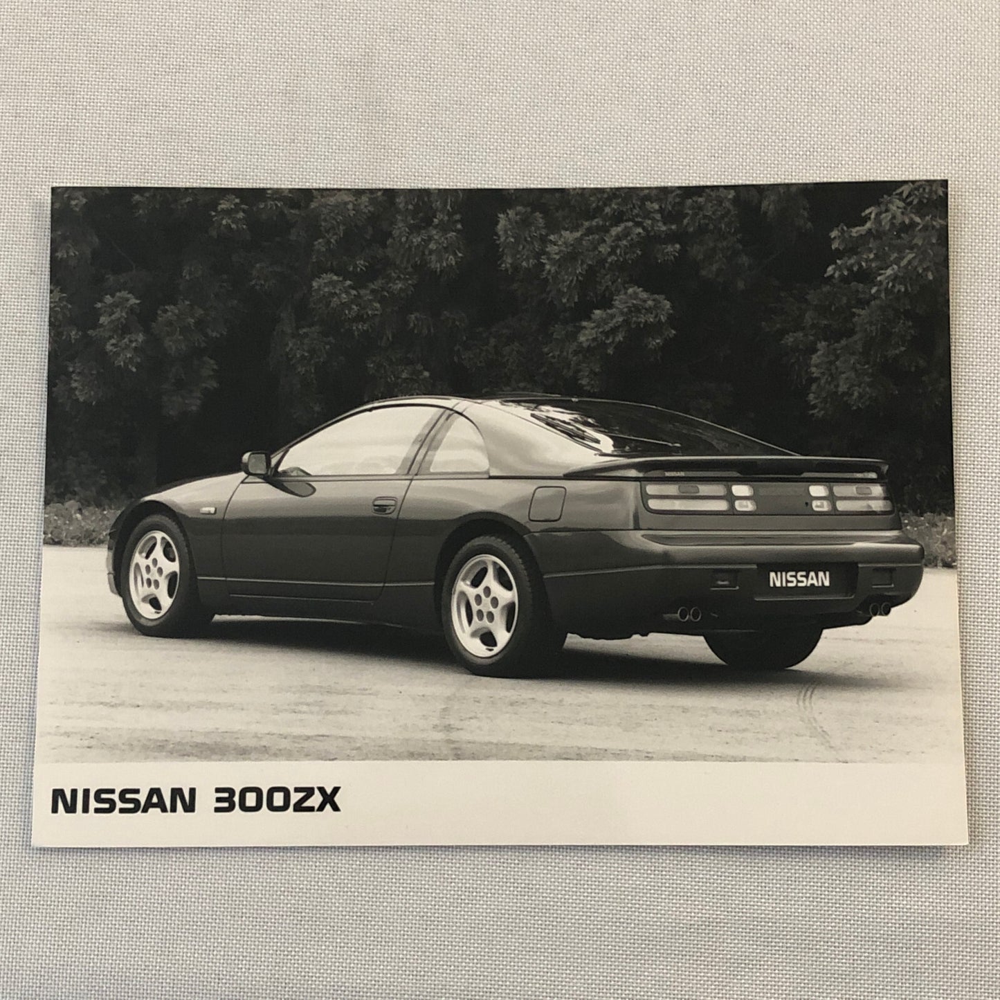 Nissan 300ZX Car Factory Press Photo Photograph 300 ZX