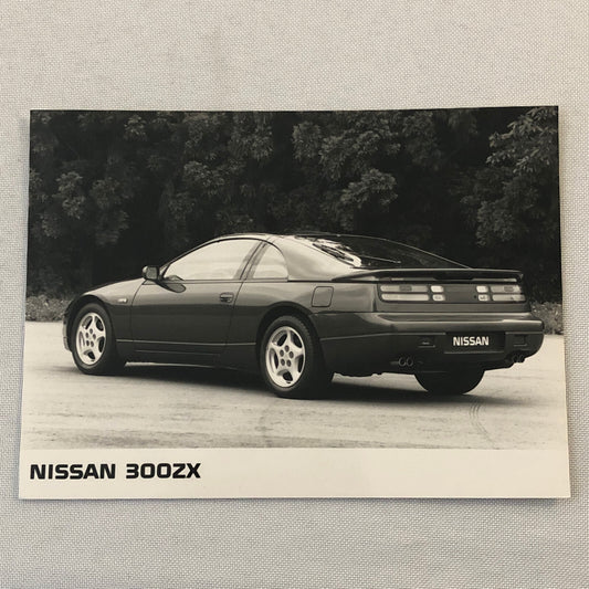 Nissan 300ZX Car Factory Press Photo Photograph 300 ZX