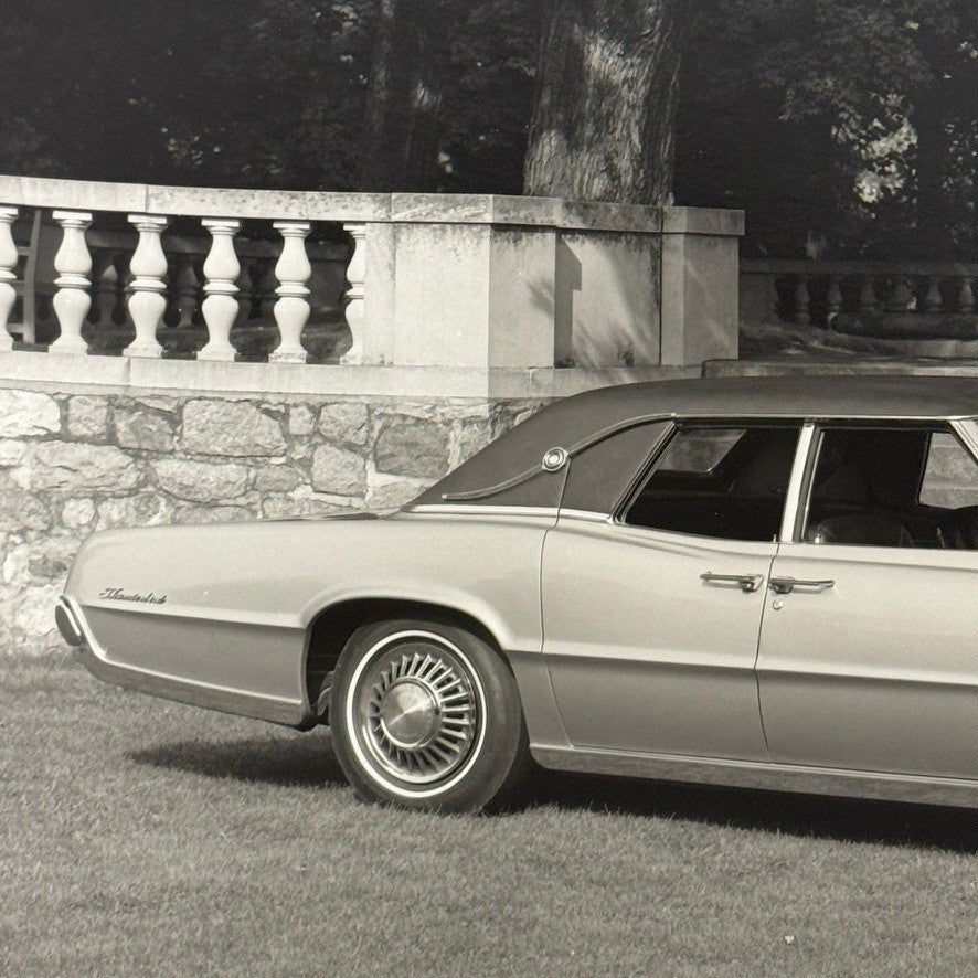 Vintage Ford Thunderbird Car Automobile Photo Photograph Modern Print