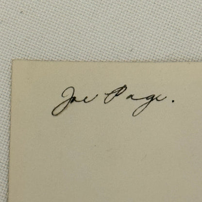 1950 New York Yankees Joe Page Pitcher Photo Photograph Snapshot Baseball NY