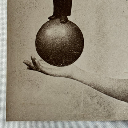 Vintage Circus Photo Damurs Performer Budapest Hungary Foto Holzel Photograph