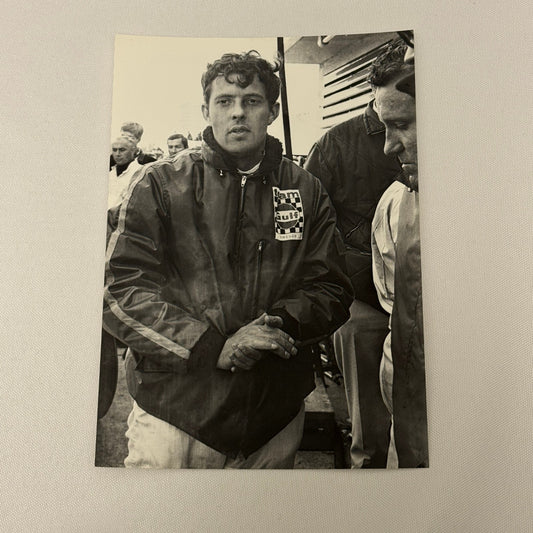 Vintage Racing Photo Brian Redman 1968 1000KM Race Motorsport Photograph