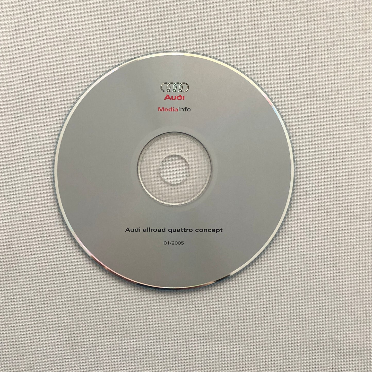 Audi Allroad Quattro Station Wagon Concept Car Press Kit Photo CD GERMAN Text