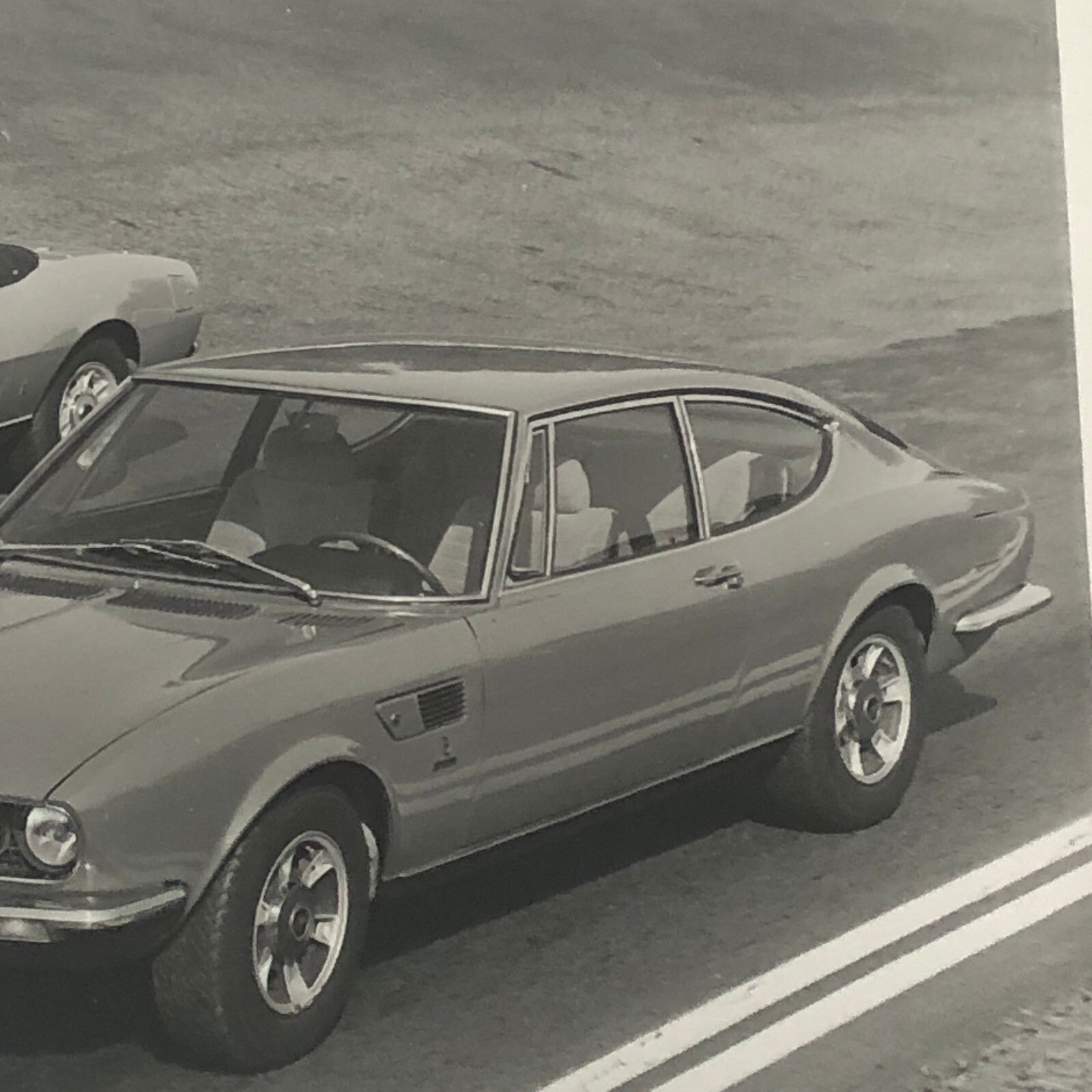 Fiat Dino Coupe and Spider Convertible Factory Press Photo Photograph