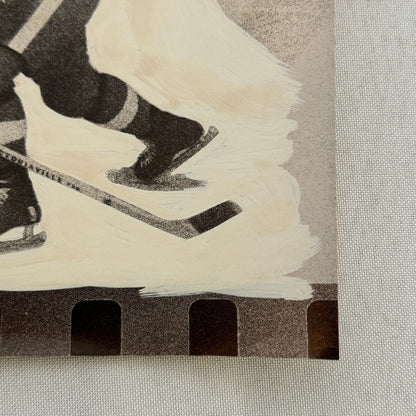 Gordie Howe Detroit Red Wings Hockey Player Photo Photograph Vintage