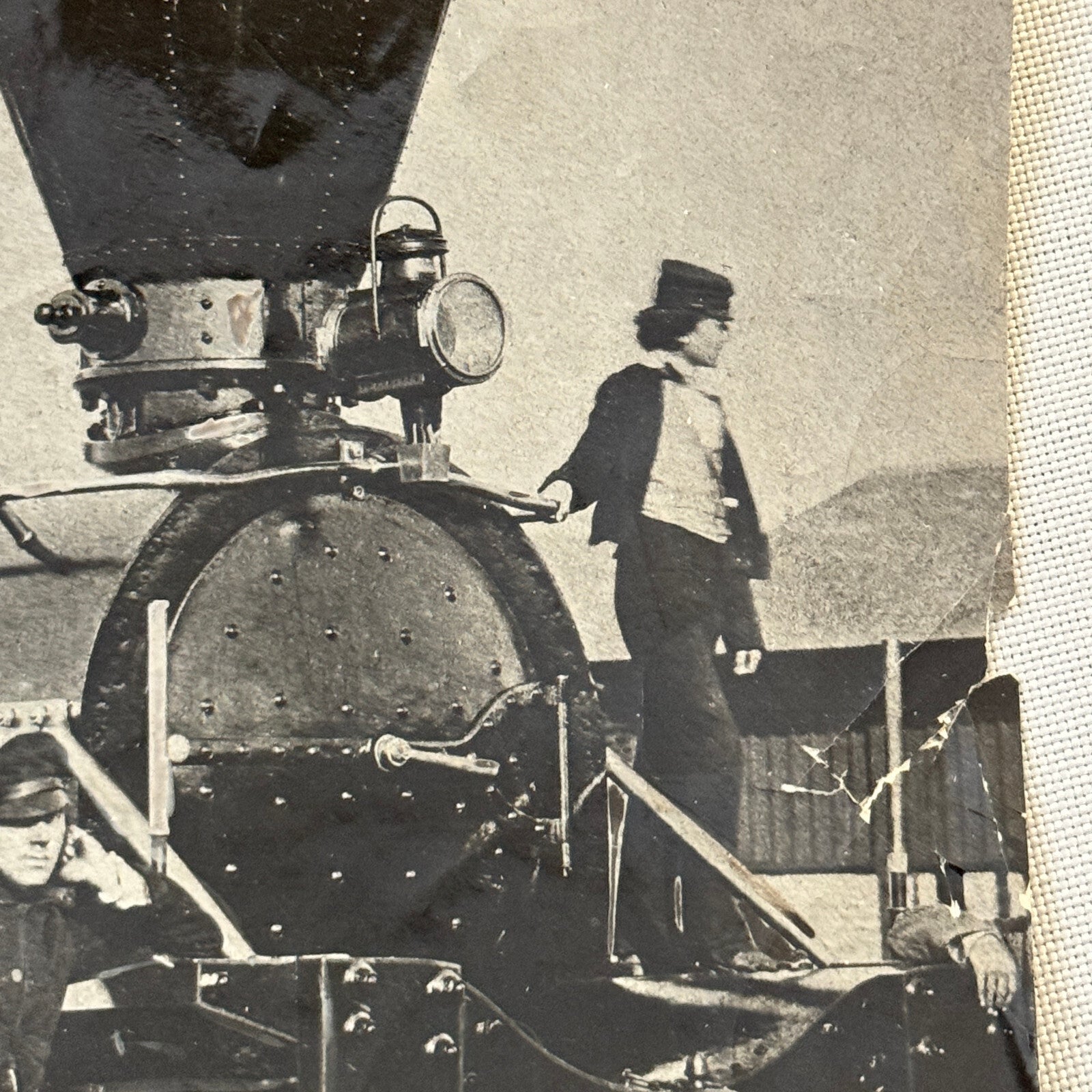 Vintage Grand Trunk Railway Railroad Locomotive Train GTR Photo Photograph