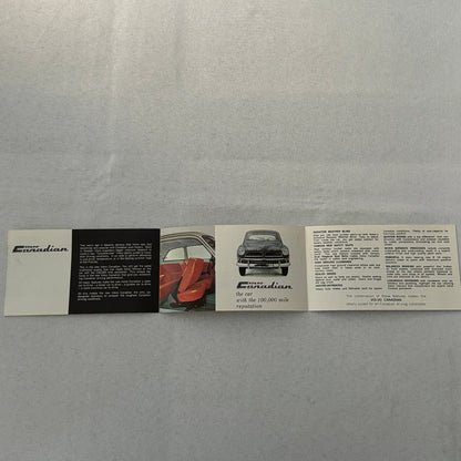Volvo Canadian Series Car Sales Brochure Catalog Vintage Advertising