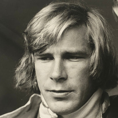 James Hunt Grand Prix Formula One F1 Racing Driver Portrait Photo Photograph