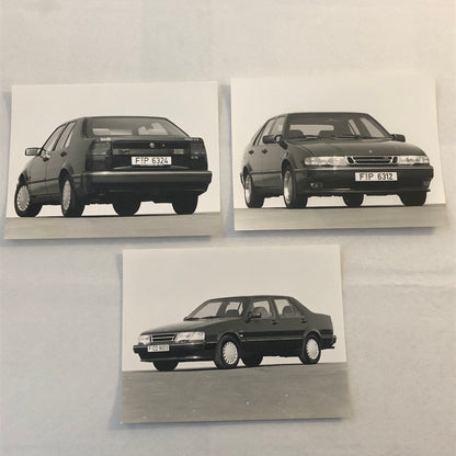 1992 Saab 9000 Car Press Kit Brochure Photos German Text