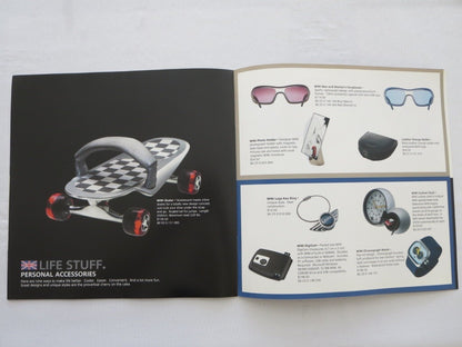 2003 BMW & Mini Mini Lifestyle Accessories Press Kit Brochure Catalog