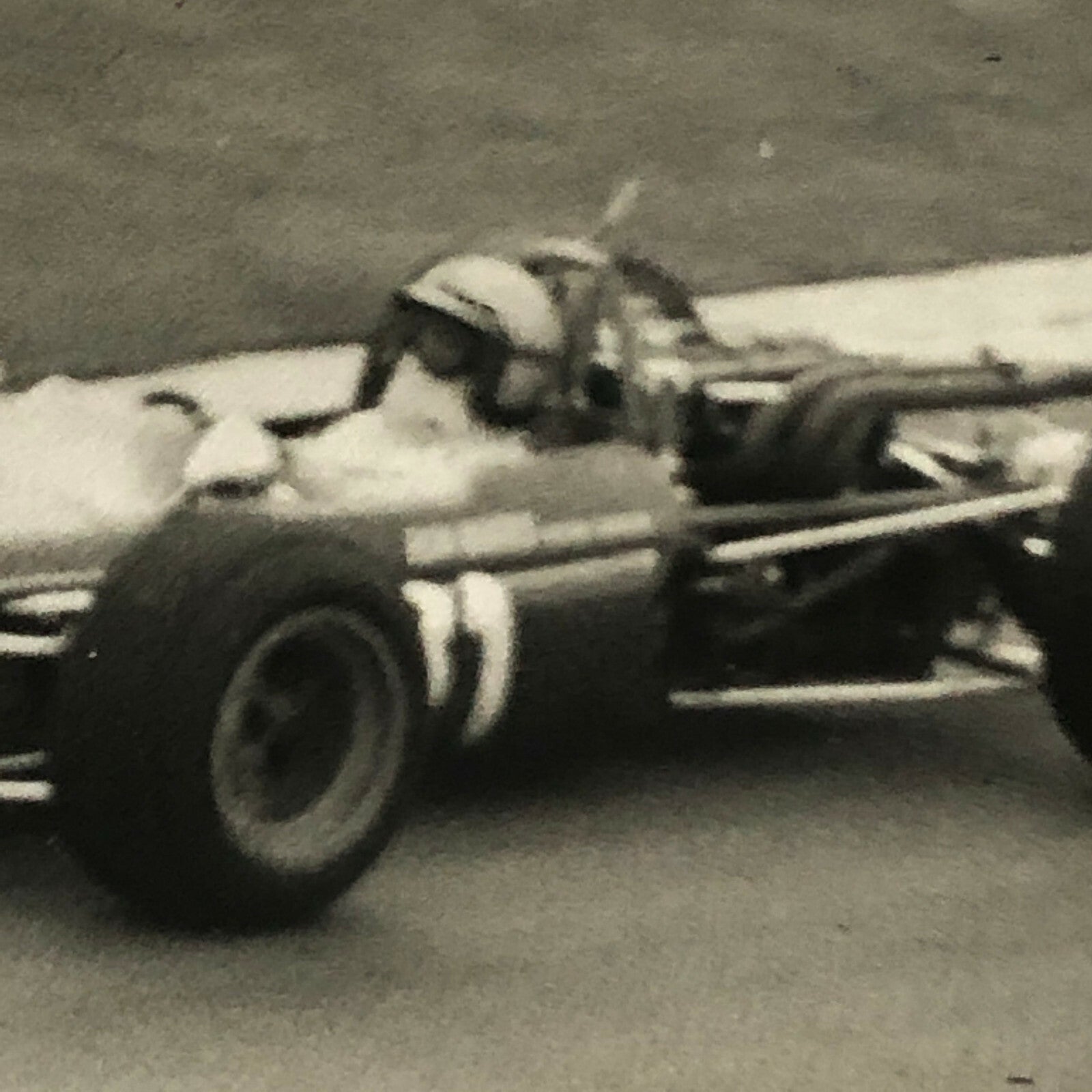 Vintage Car Racing Photo Photograph  1968 Crystal Palace Tecno Racing Team Car