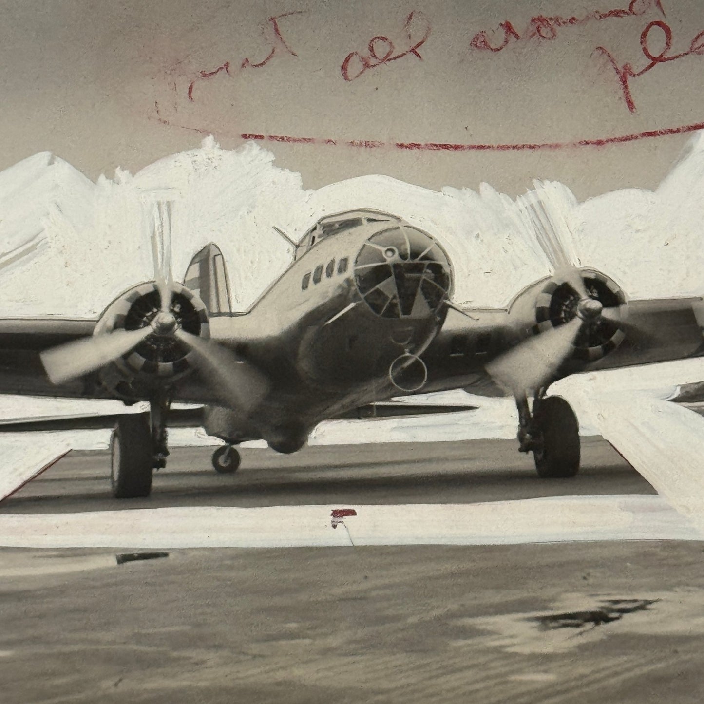 1940 Flying Fortress Military Aircraft Airplane Plane Press Photo Photograph