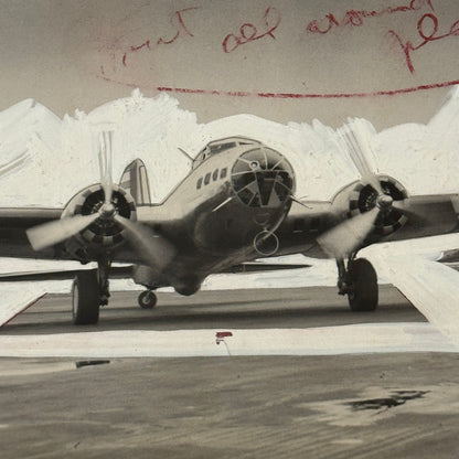 1940 Flying Fortress Military Aircraft Airplane Plane Press Photo Photograph