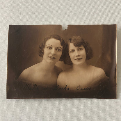 Circus Performer Women Portrait Photo Photograph Vintage Antique